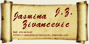Jasmina Živančević vizit kartica